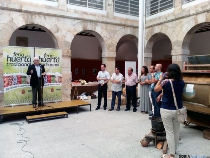 El doctor Ruiz Liso, en la inauguración.