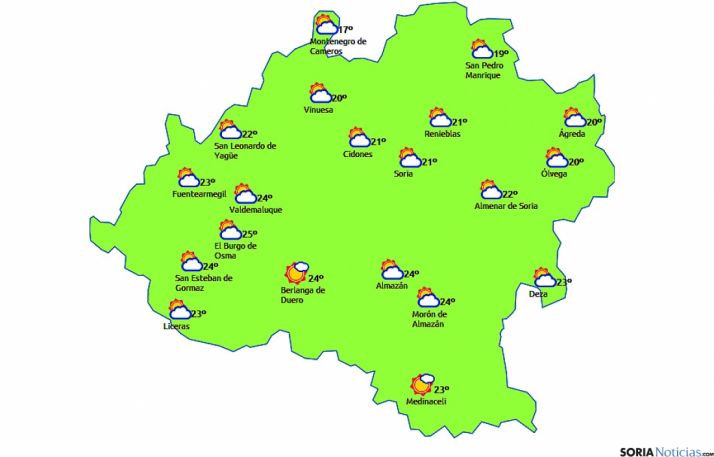 Vientos flojos del norte y nordeste./eltiempo.es