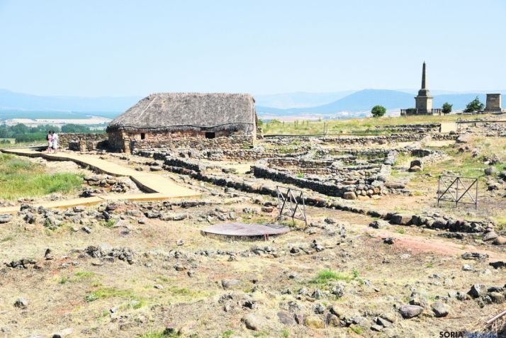 Ruinas del yacimiento de Numancia.