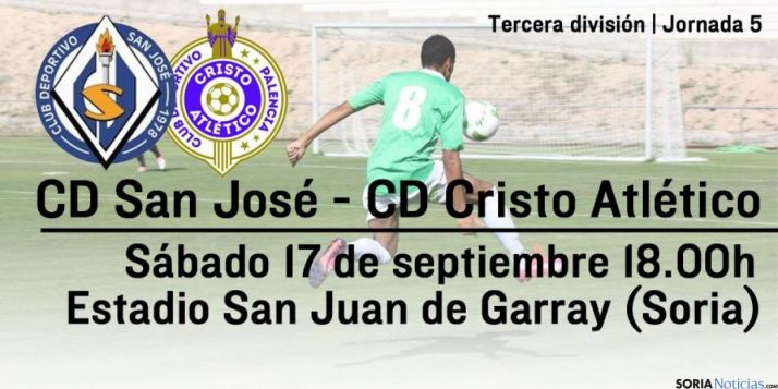 Jornada 5 de Tercera división: CD San José y Cristo Atlético.