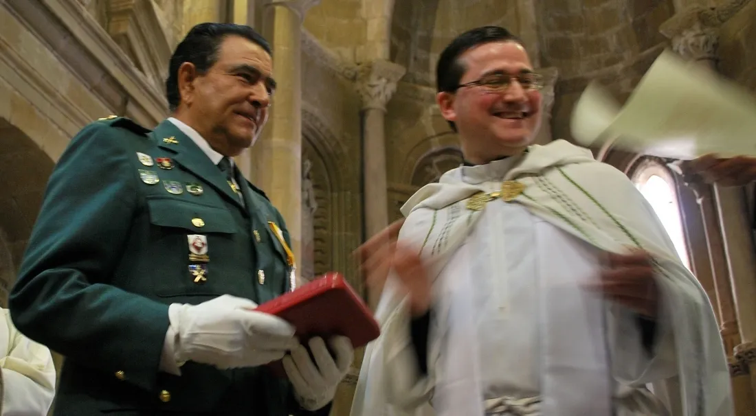 Una imagen de la ceremonia este martes. / SN