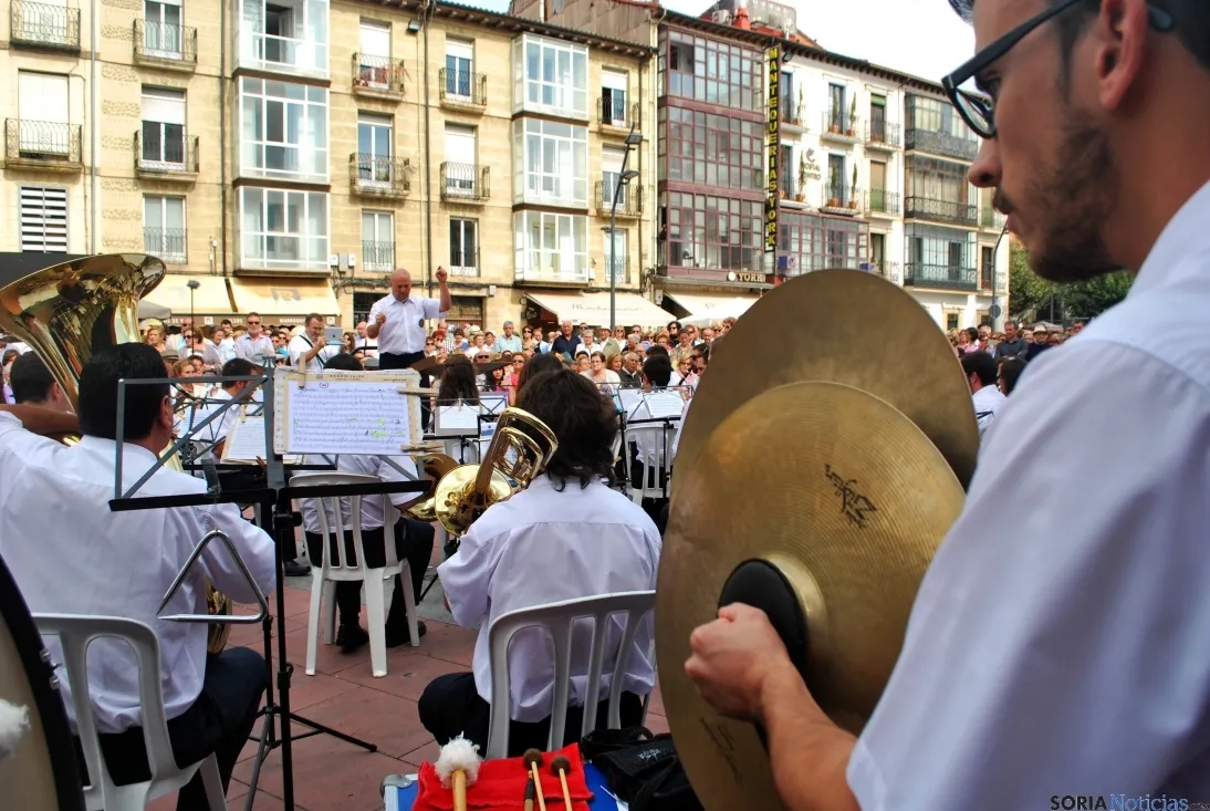 Una imagen del concierto de la Banda este miércoles. / SN