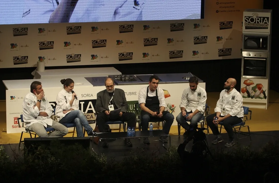 Una imagen de la clausura del Soria Gastronómica este martes.