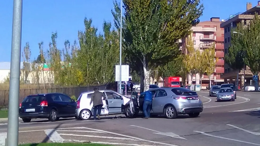 Imagen instantes después del accidente./SN
