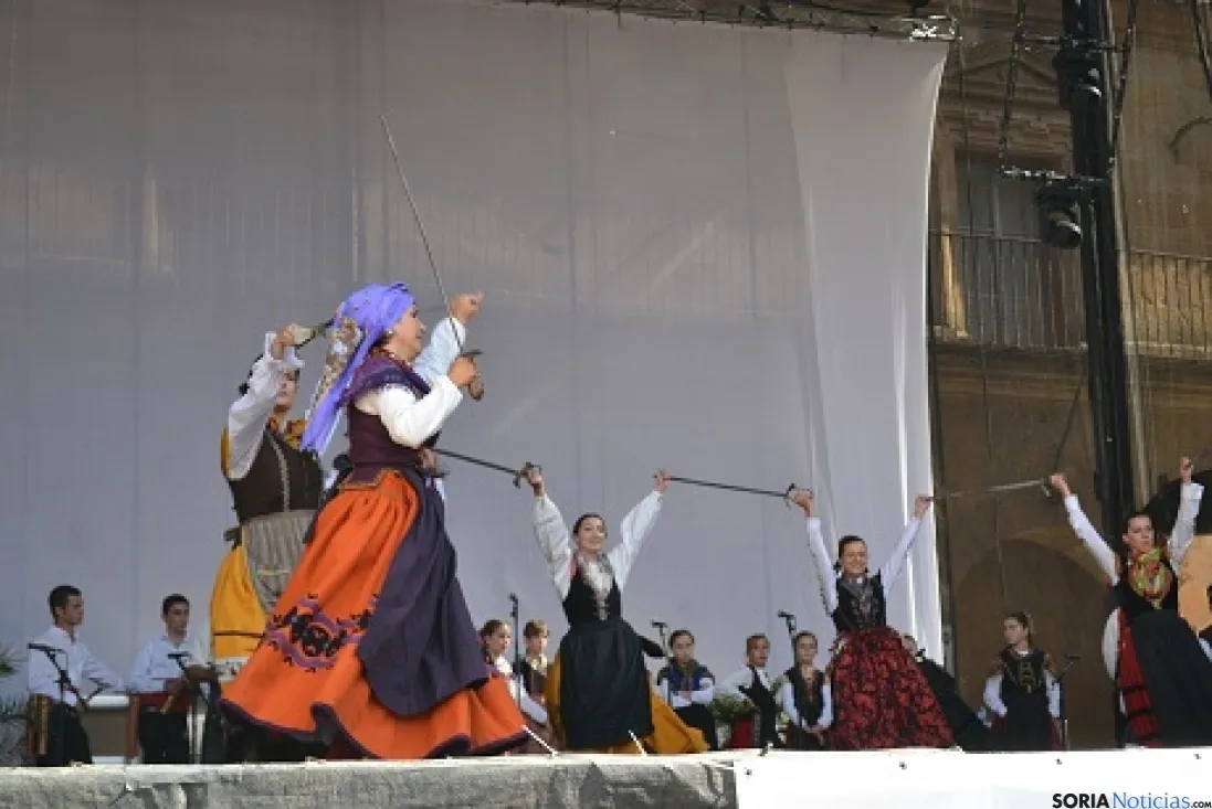 Imagen del XXI Festival de Música y Danza Tradicional en Soria. /SN