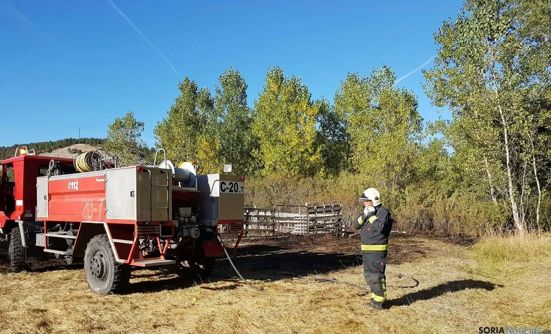 Imagen del lugar del incendio./SN