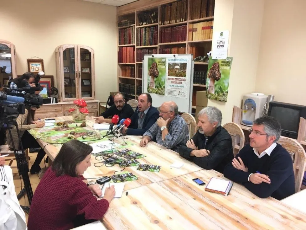 Presentación jornadas micológicas.