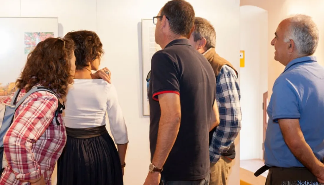 Inauguración de la exposición ‘Rincones de la Provincia de Soria’ en el Fielato.