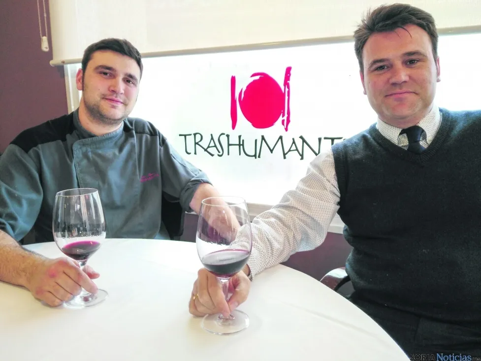 Juan y Pablo de restaurante Trashumante.