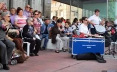 Una imagen del concierto de la Banda este miércoles. / SN