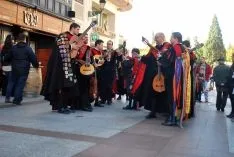Una de las tunas este mediodía. / SN