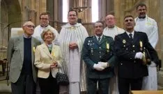 Una imagen de la ceremonia este martes. / SN