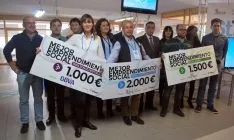 Una imagen de la entrega de premios de El Hueco Starter./SN