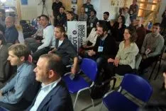 Una imagen de la entrega de premios de El Hueco Starter./SN