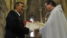 Una imagen de la ceremonia este martes. / SN