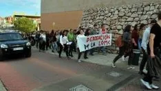 Una imagen de la concentración este miércoles en el Campus./SN