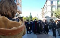 Una de las tunas este mediodía. / SN