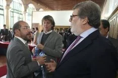Una imagen de la sesión celebrada este viernes en Los Condes de Gómara. / SN