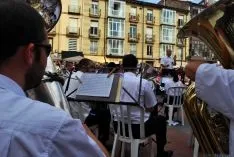 Una imagen del concierto de la Banda este miércoles. / SN