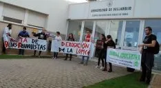 Una imagen de la concentración este miércoles en el Campus./SN