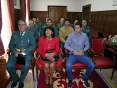 Un momento del acto de homenaje./Subdeleg.