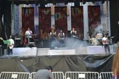 Baile público amenizado por 'Estrella Central' en la plaza San Clemente'. /SN
