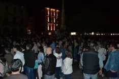 Concierto de La Unión en la plaza Mayor de Soria. /SN