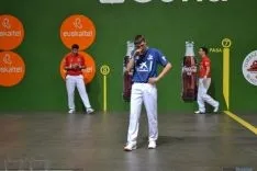 Imagen de la final del trofeo de pelota San Saturio. /SN