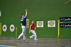 Imagen de la final del trofeo de pelota San Saturio. /SN