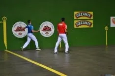 Imagen de la final del trofeo de pelota San Saturio. /SN