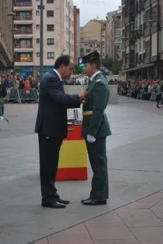 Una imagen del acto solemne este miércoles./SN 