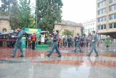 Una imagen del acto solemne este miércoles./SN 