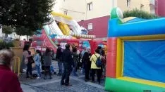 Actividades infantiles durante la primera jornada de San Saturio. /SN