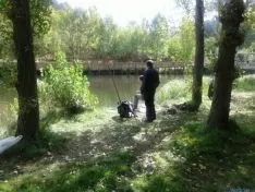 Imagen del Campeonato de Pesca de Ciprinidos 'San Saturio'. /El Campano