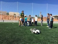 Objetivo: acercar el rugbi a los pequeños. /SN
