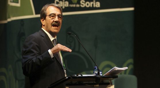 Emilio Ontiveros este mediodía en el Foro Económico de Caja Rural. / SN