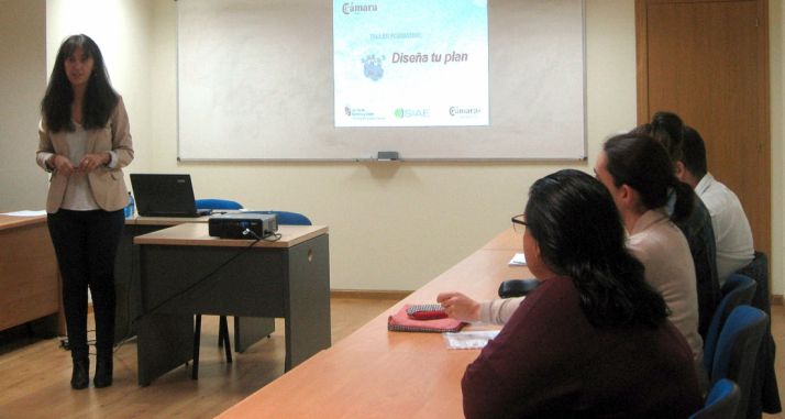 Imagen del primer taller del ciclo formativo./CCS