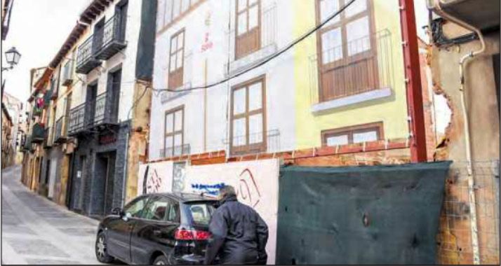 Una de las calles del casco viejo de Soria./SN