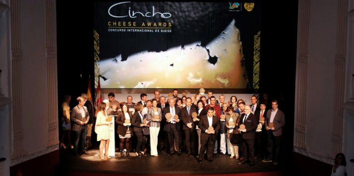 Los premiados en la edición Cincho 2016.