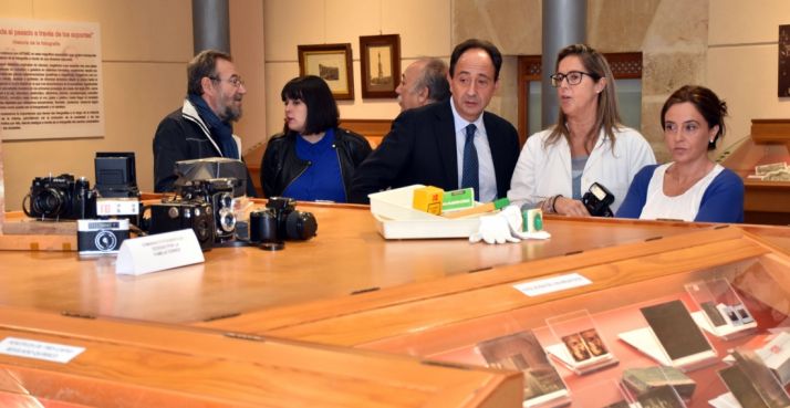 La inauguración de la expo este jueves./SN