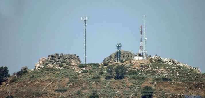 Un centro repetidor de la señal de TDT./SN