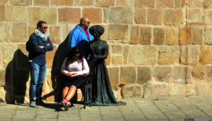 Turistas este verano en Soria. / SN