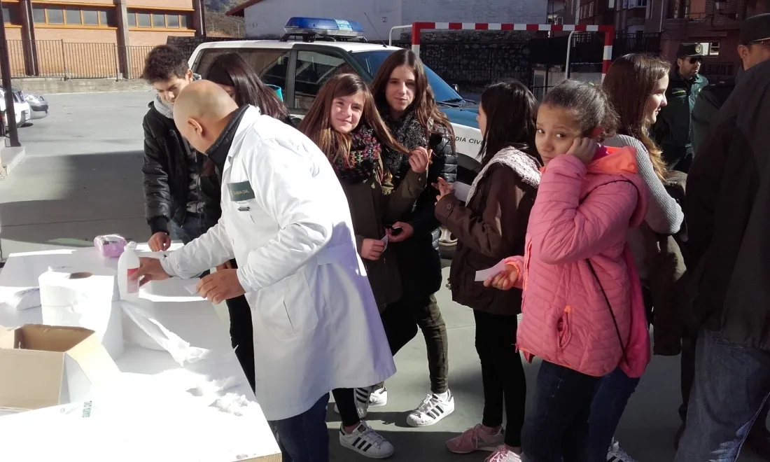 Presentación del Plan en el CEIP de San Leonardo de Yagüe. /Subdelg.