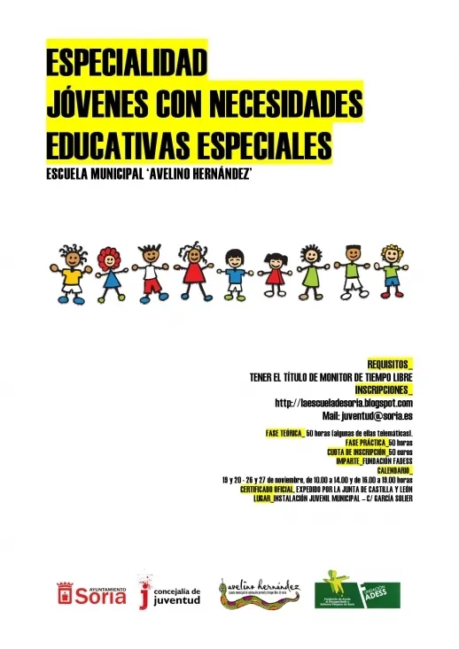 Foto 3 - Cursos de Juventud del Ayuntamiento de Soria para este cuarto trimestre