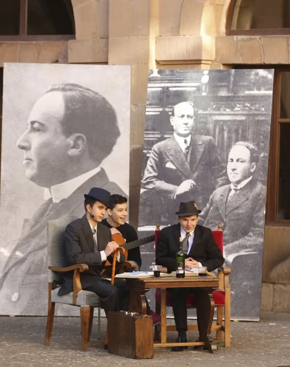 Una imagen de la jornada de aniversario este miércoles. / SN