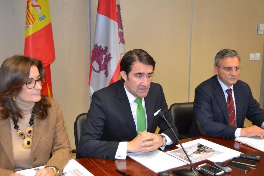 El Consejero de Fomento y Medio Ambiente en Soria