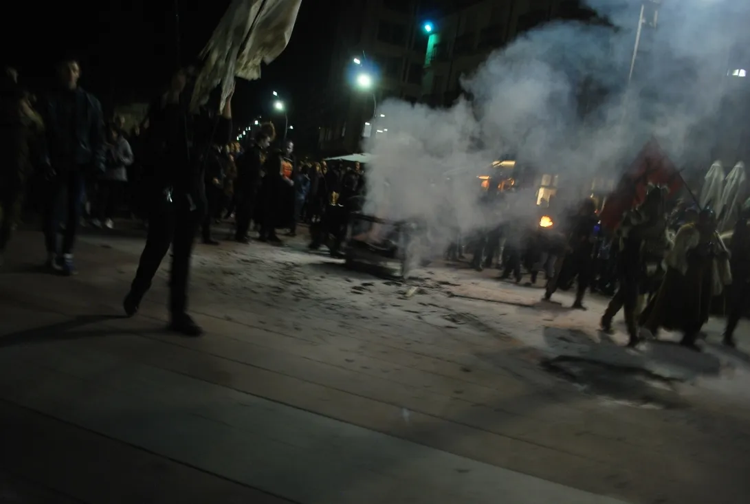 Imagen de la noche de Las Ámimas 2016. / SN