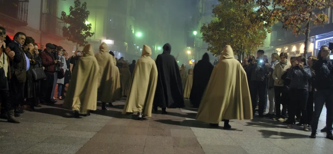 Imagen de la noche de Las Ámimas 2016. / SN