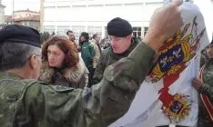 El acto central en el colegio de Navaleno./Subdelg.
