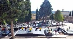 Una imagen del cementerio este martes 1. / SN